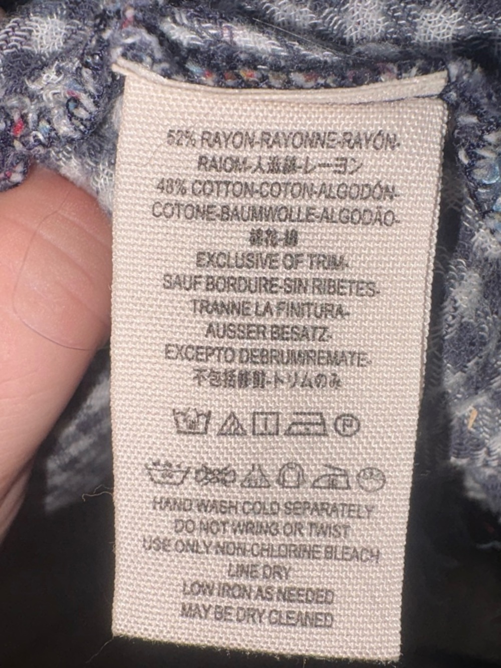 Free People Multi-Color Plaid Button-Front Flannel - Picture 5 of 5